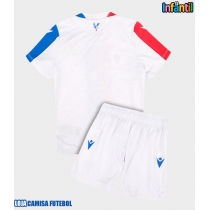 Camisa de Futebol Crystal Palace Equipamento Alternativo Infantil 2025-26 Manga Curta (+ Calças curtas)